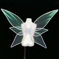 【LZ】✙  Brilhante fada elfo elfo princesa anjo asas refletindo festa de halloween fantasias cosplay asas borboleta vestir acessórios