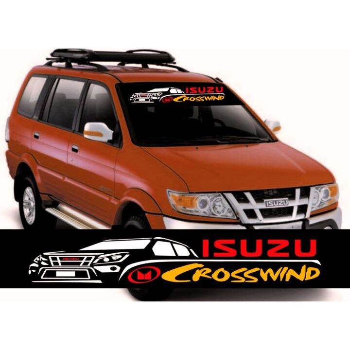 Isuzu Crosswind Windshield Decal Sticker [ Standard/Holographic
