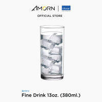 AMORN - (Ocean) B01913  Fine Drink - แก้วไฟน์ดริ้ง  แก้วดริ๊งเเวร์ แก้วโอเชี่ยนกลาส  13 oz. ( 380 ml.)