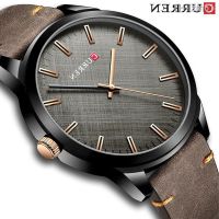 ⌚ นาฬิกา CURREN/card Ryan 8386 men fashion simple cloth grain character dial quartz business strap watch