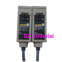 OMRON เซ็นเซอร์โฟโตอิเล็กทริก Asli E3S-CT61 E3S-CT11ขายดีเซ็นเซอร์ออปติคัล Jarak 2M PNP รับประกันหนึ่งปี