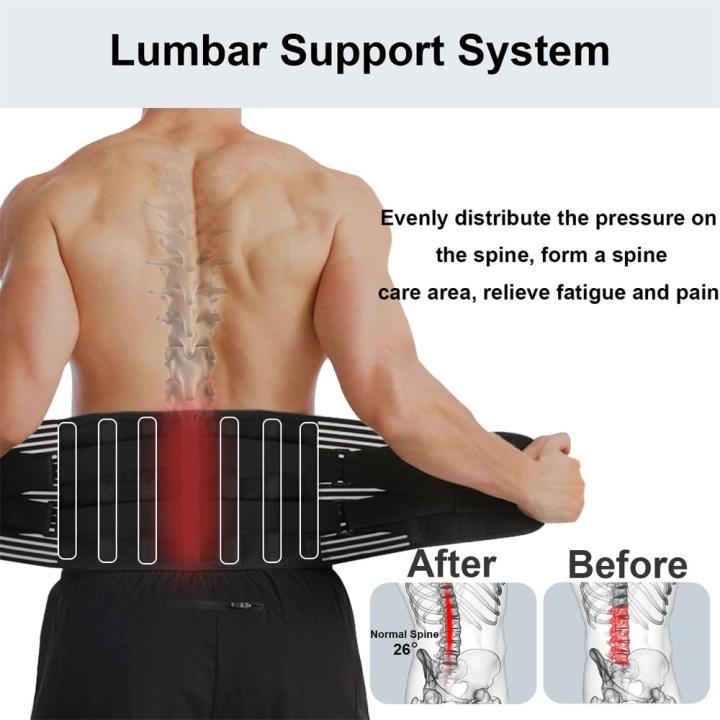 medical-adjustable-pull-lumbar-back-support-belt-men-women-waist-trainer-orthopedic-corset-spine-pain-relief-brace-faja-gym-belt