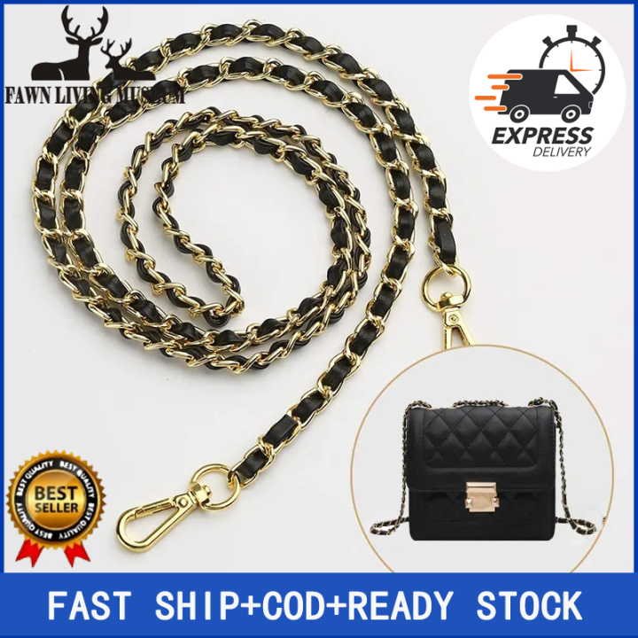 20cm Purse Chain Strap Crossbody Handbag Chains Replacement Leather