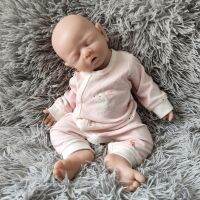 【YF】 42cm unpainted full body soft silicone reborn doll simulation can wear a pacifier washable head be rotated