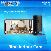 Ring Indoor Cam, Compact Plug-In HD security camera with two-way talk, Works with Alexa