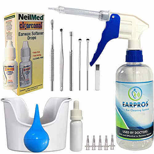 [PREORDER] EARPROS Ear Wax Removal Syringe Kit with Ear Washer Bottle
