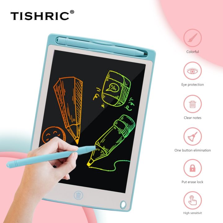 Lcd Writing Tablet For Kids 30.48cm 25.4 Cm Erasable Doodle Boards