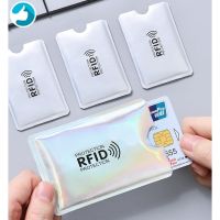 Anti-Theft RFID Card Holder Protector Waterproof Slim Premium Aluminium Blocking Credit Bank Card SleeveAnti Rfid