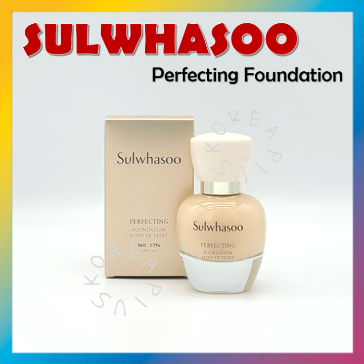 [SULWHASOO] Perfecting Foundation SPF17 PA+ 35ml Lazada