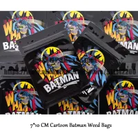 2023 NEW Cartoon Bat Pattern Candy Bags With Window Waterproof Package Candy Bags Zip Lock Bags Small Pouch Wholesale Cleaning Tools