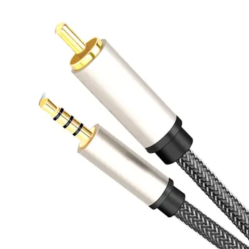 Digital Coaxial Audio Video Cable HDTV Stereo SPDIF RCA To 3.5mm Male Jack  Plug Line for TV Amplifier 