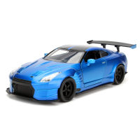 1:24 2009 Nissan GTR R35กีฬารถ Diecast รุ่นรถยนต์รถยนต์โลหะผสมของเล่นสำหรับของขวัญเด็กคอลเลกชัน J45