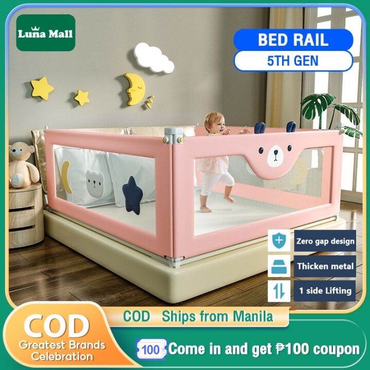 g0ies30 Luna Adjustable baby playpen Safety bed Fence Kids Vertical