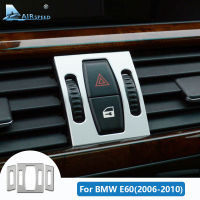 Airspeed Aluminum for BMW E60 Accessories BMW E60 Stickers for BMW E60 M5 Interior Trim Air Conditioning Outlet Frame Sticker