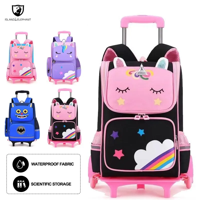 IvyH Girls Rolling Backpack 3PCS Sequin Wheeled Trolley Bag Set,School  Suitcase with Wheels,Purple Love - Walmart.com