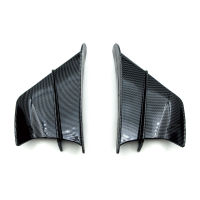 รถจักรยานยนต์ดัดแปลง Winglet อากาศพลศาสตร์ปีกชุดสปอยเลอร์สำหรับฮอนด้า HRC CBR CBR900RR CBR1000RR Yamaha YZF R1 R6 BMW