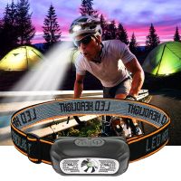 Headlamp Usb Charging Strong Light Waving Induction Ultra Light Fishing Field Led Headlamp Outdoor Lighting Work Study