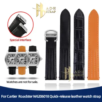 Cartier roadster hot sale watch bands