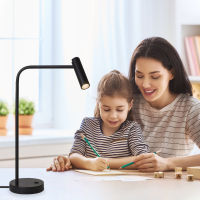 Nordic Led office table light Metal table lamp with switch desk book reading modern for bedroom study stand room book light