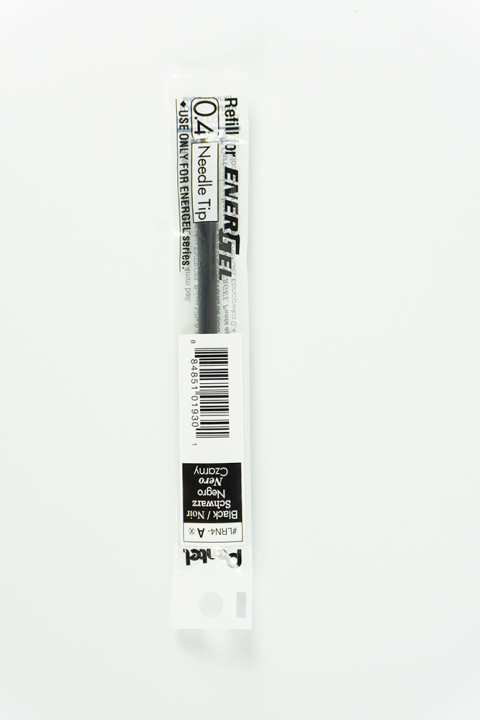 pentel-refill-for-energel-0-4-mm-ball-black-ink-ไส้ปากกาเจล-0-4-มม-หมึกสีดำ-ของแท้