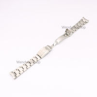 CARLYWET 20mm Steel Two Tone Gold Silver Solid Curved End Link Clasp Wrist Watch Band Strap celet For Submariner GMT