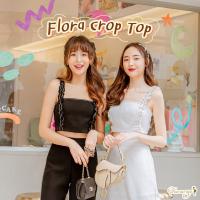 CHANANYA  FLORA CROP TOP (เฉพาะเสื้อ)