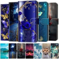 Blue Rose Butterfly Phone Case For Honor X5 X7 X7A X8 X8A X9A X6 8A 10 9 70 Magic5 Lite X30i Ultra Thin Flip Leather Book Cover