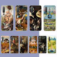 Hieronymus Bosch Art Phone Case for Samsung S21 A10 for Redmi Note 7 9 for Huawei P30Pro Honor 8X 10i cover Electrical Safety