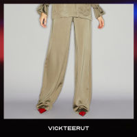 VICKTEERUT (ราคาปกติ 7,800-.) Wide Leg Trousers   กางเกงขาบาน