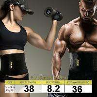 RAMADA เข็มขัดฟิตเนสลดน้ำหนักและหน้าท้องให้แบนราบแบบเร่งด่วน  HBT GEAR WAIST TRIMMER PREMIUM (FREE SIZE) ขยายรอบเอวได้ถึง 38 นิ้ว