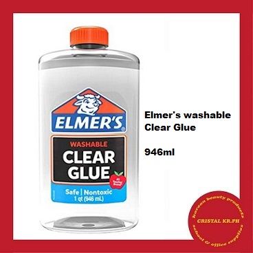 Elmer's Washable School Glue, 5 Ounces, Clear