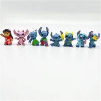 ตุ๊กตา Lilo Stitch ตุ๊กตาต่อสู้ของดิสนีย์เย็บรูปรถยนต์ของตกแต่งห้องลูกน้อยน่ารักสำหรับเด็กผู้หญิงตัวเล็ก