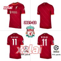 shot goods 2021-22 Liverpool Home Shirt Size S-4XL football 21/22 Short Sleeve mens fans jersey