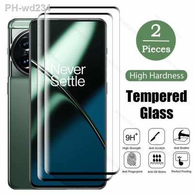 2pcs Full Cover Tempered Glass For Oneplus 11 10pro 9pro 8 7pro Screen Protector For Oneplus 11 10 9 8 7 pro Protective Glass
