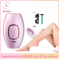 UangCH LUCCICA-Portable Laser Hair Removal Device Handhold Photoepilator Painless Electric Body Epilator Pro Permanent Household Tweezers Razors