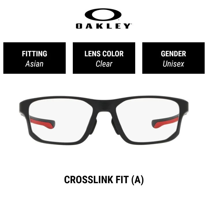 OAKLEY Crosslink Fit (A) OX8142 814204 Glasses Unisex 56mm | Lazada  Singapore
