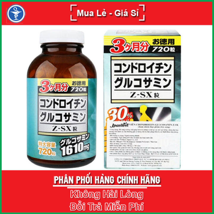 Chondroitin Glucosamine Z SX viên uống hỗ trợ xương khớp đến từ Nhật