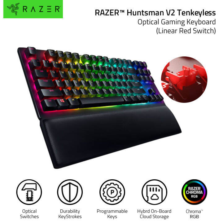 RAZER™ Huntsman V2 Tenkeyless Optical Gaming Keyboard US Layout