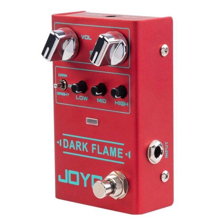 Store Warranty JOYO R17 DARK FLAME Distortion Pedal High Gain Metal