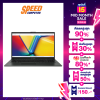 NOTEBOOK (โน๊ตบุ๊ค) ASUS VIVOBOOK GO 15 OLED M1504FA-L1536WS (15.6) BLACK / By Speed Computer