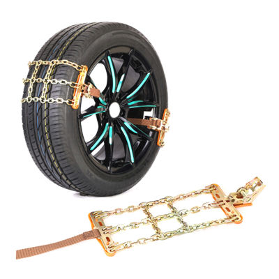 Car Tire Chain for Snow Ice Road Steel Tyre Traction Chain Universial Car Snow Chains Winter Use Universal Auto Tools