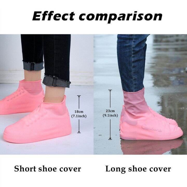 rain-boots-waterproof-shoe-cover-silicone-reflector-high-unisex-shoes-protectors-waterproof-non-slip-shoe-covers-reusable-outdoo-shoes-accessories