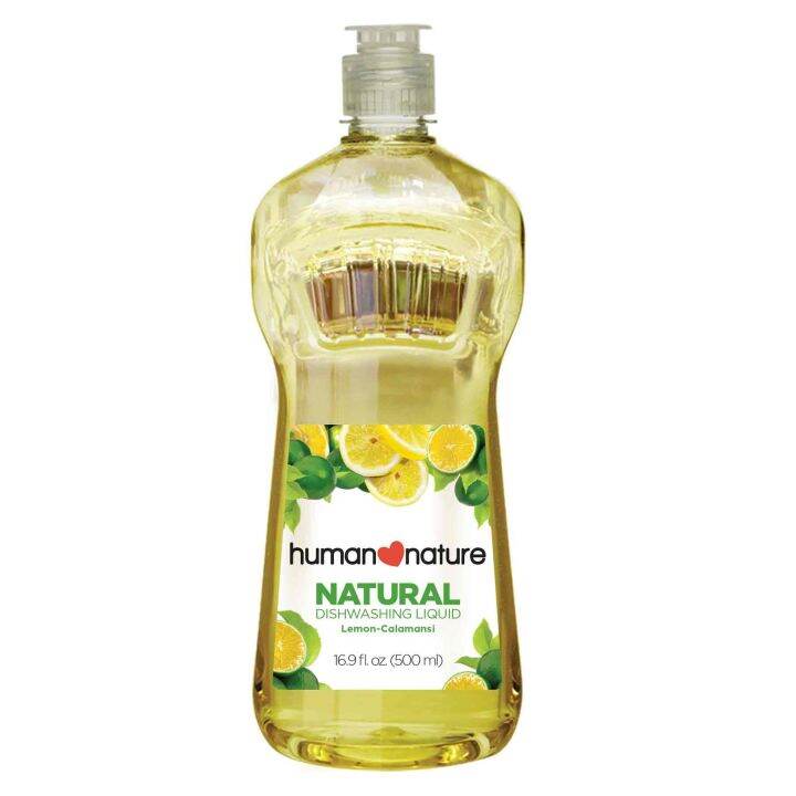 Human Nature Lemon Calamansi Dishwashing Liquid 500ml Lazada PH