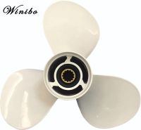 Winibo Boat Outboard Propeller 11 5/8x11-G for Yamaha Engine Outboard T25 30hp 40hp 50hp 55HP 60hp OEM No 69W-45947-00/663-45947-02