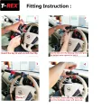 T-REX Steering wheel Lock  Baseball Lock , Car Lock - Car Security Lock CM 110S, Kunci Kereta. 