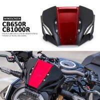 ✵ เหมาะสำหรับฮอนด้า CB1000R CB650R CB 650R 1000R CB 650 1000 R 2019 2020 2021 2022กระจกบังลมกระบังลมกระจกบังลม