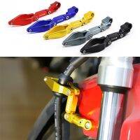 Universal Motorcycle CNC Brake Line Clamps Clip Tube Hose Clamps For cb400 cb600 cbr125 vfr800 crf250 ktm duke 125 yamaha yzf r3