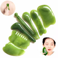 เรซิ่นขี้ผึ้งหยก Guasha ขูดนวด Scraper Face Massager ฝังเข็ม Gua Sha Board Acupoint Face Care เครื่องมือนวดสปา-Piejt