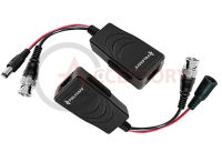 Folksafe Single Channel HD Passive Video &amp; Power Balun Model: FS-HD4301VP