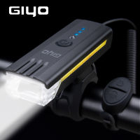 GIYO อุปกรณ์ปั่นจักรยานชาร์จ USB ไฟหน้าจักรยานเรืองแสงไฟหน้ากันน้ำอุปกรณ์กีฬา Gehcbk